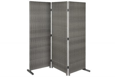 Paravent aus Polyrattan