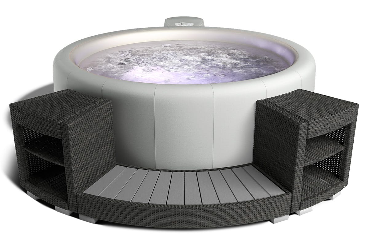 Softub-Polyrattan-Stepper-graphite